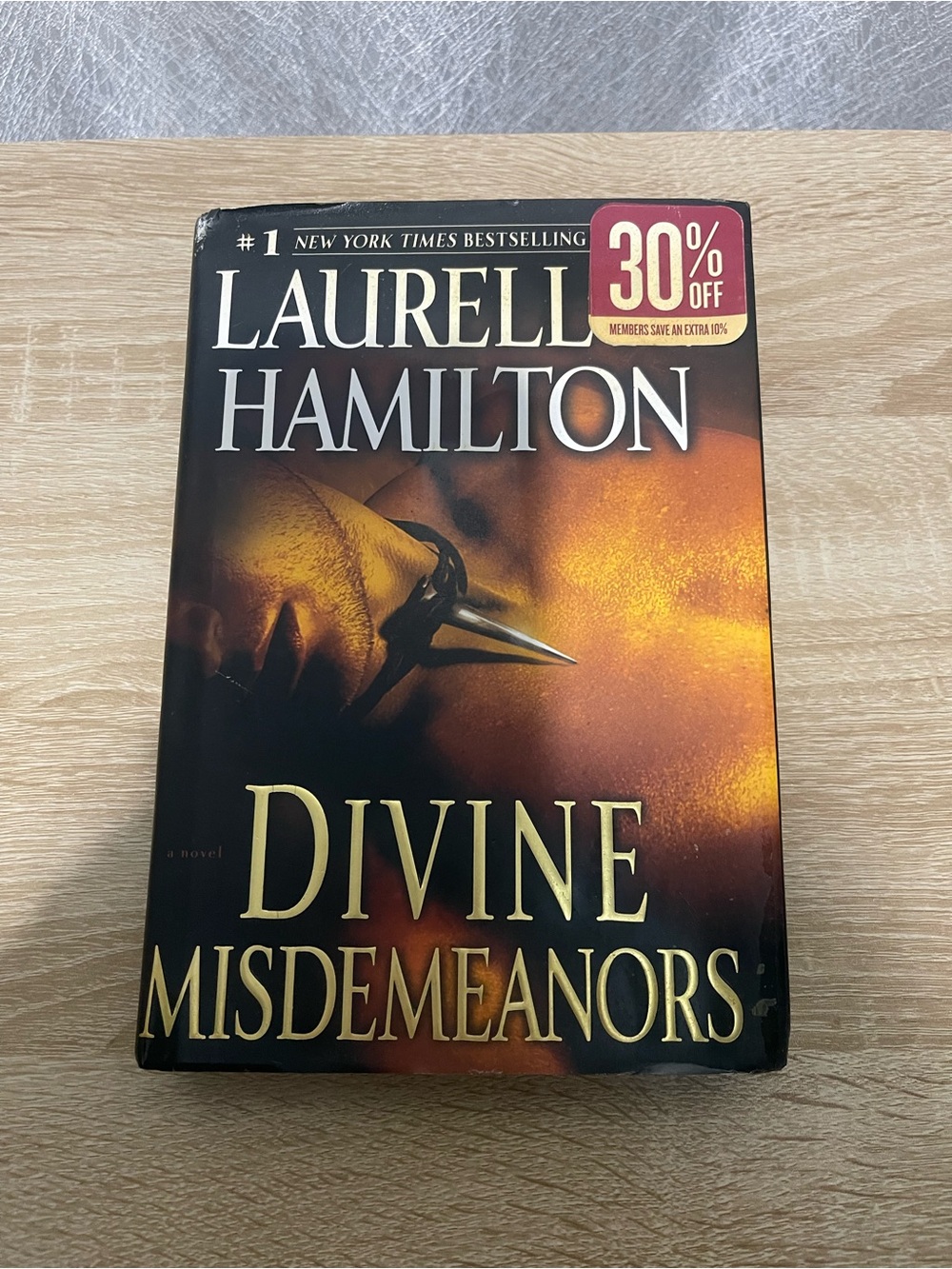 Divine Misdemeanors Hardcover Book By Laurell Hamilton
